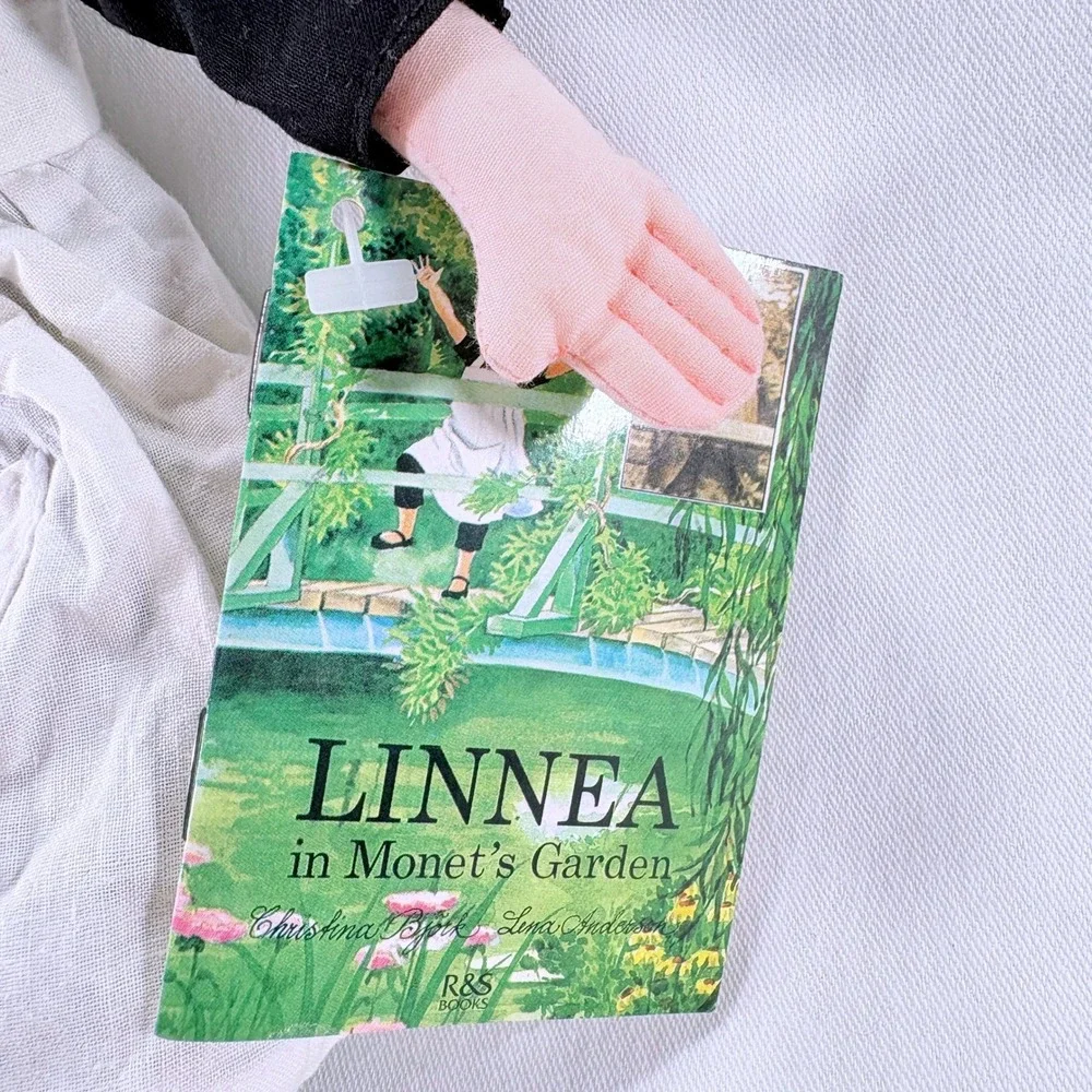 R&S Books Linnea in Monet's Garden Rag Doll 11.5